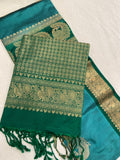 Pure Kanjeevaram Silk certified Saree - Kanjeevaram Silk Mandir