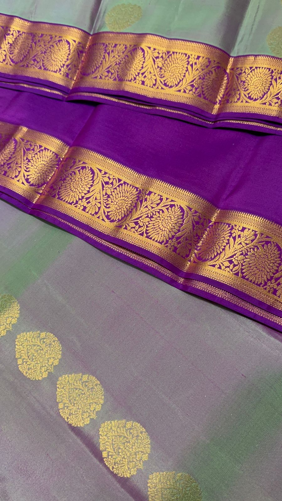Pure Kanjeevaram Silk certified saree - Kanjeevaram Silk Mandir