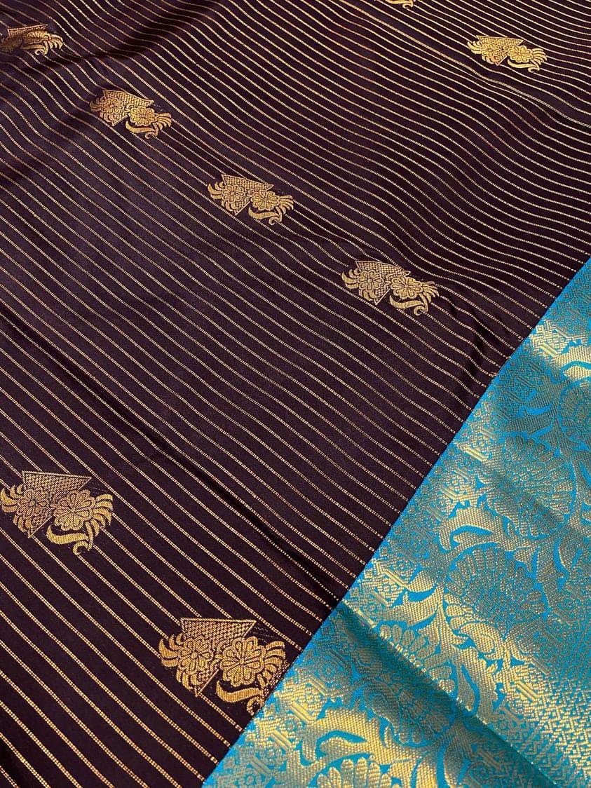 Pure Kanjeevaram Silk Certified Saree - Kanjeevaram Silk Mandir
