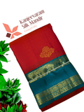 Pure Kanjeevaram Silk Certified Saree - Kanjeevaram Silk Mandir