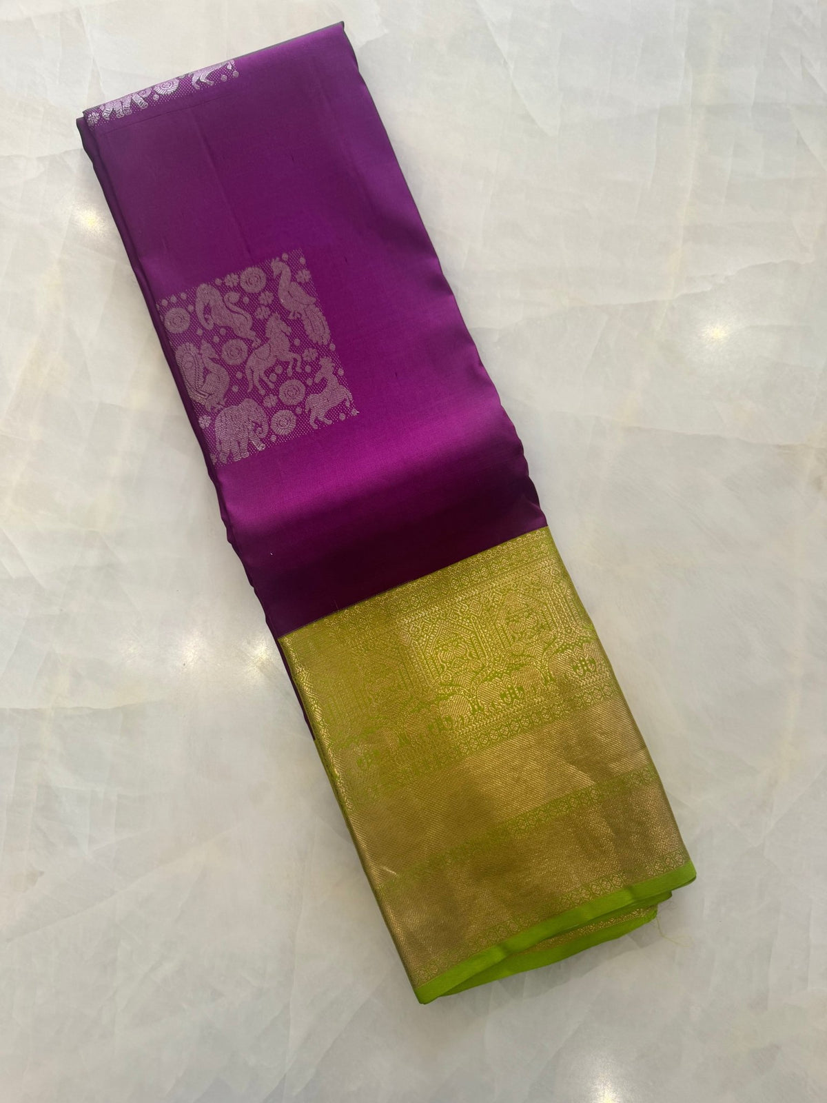 Pure Kanjeevaram Silk Certified Saree - Kanjeevaram Silk Mandir