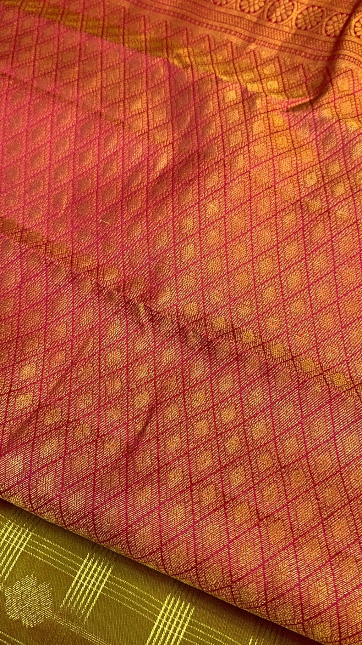 Pure Kanjeevaram Silk certified Saree - Kanjeevaram Silk Mandir