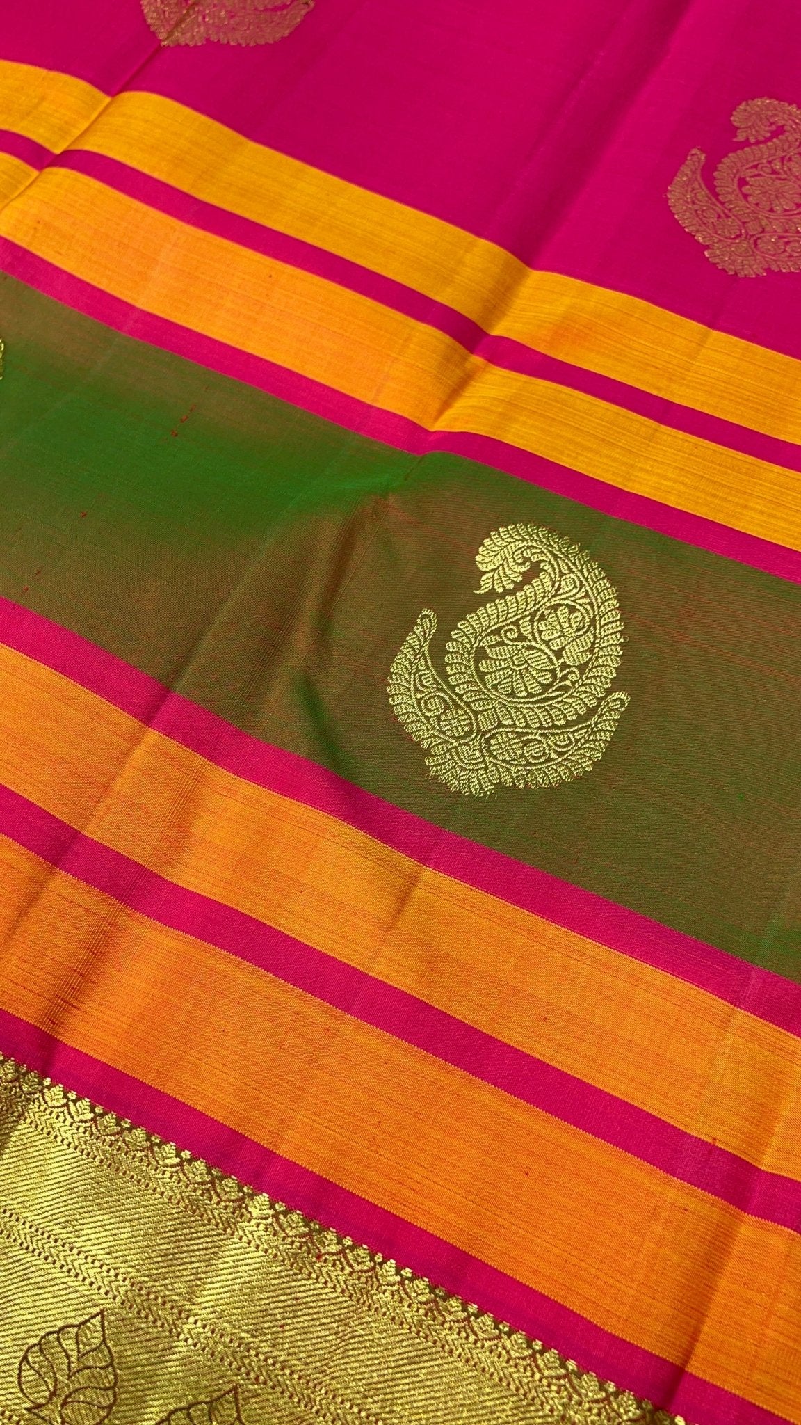 Pure Kanjeevaram Silk Certified Saree - Kanjeevaram Silk Mandir
