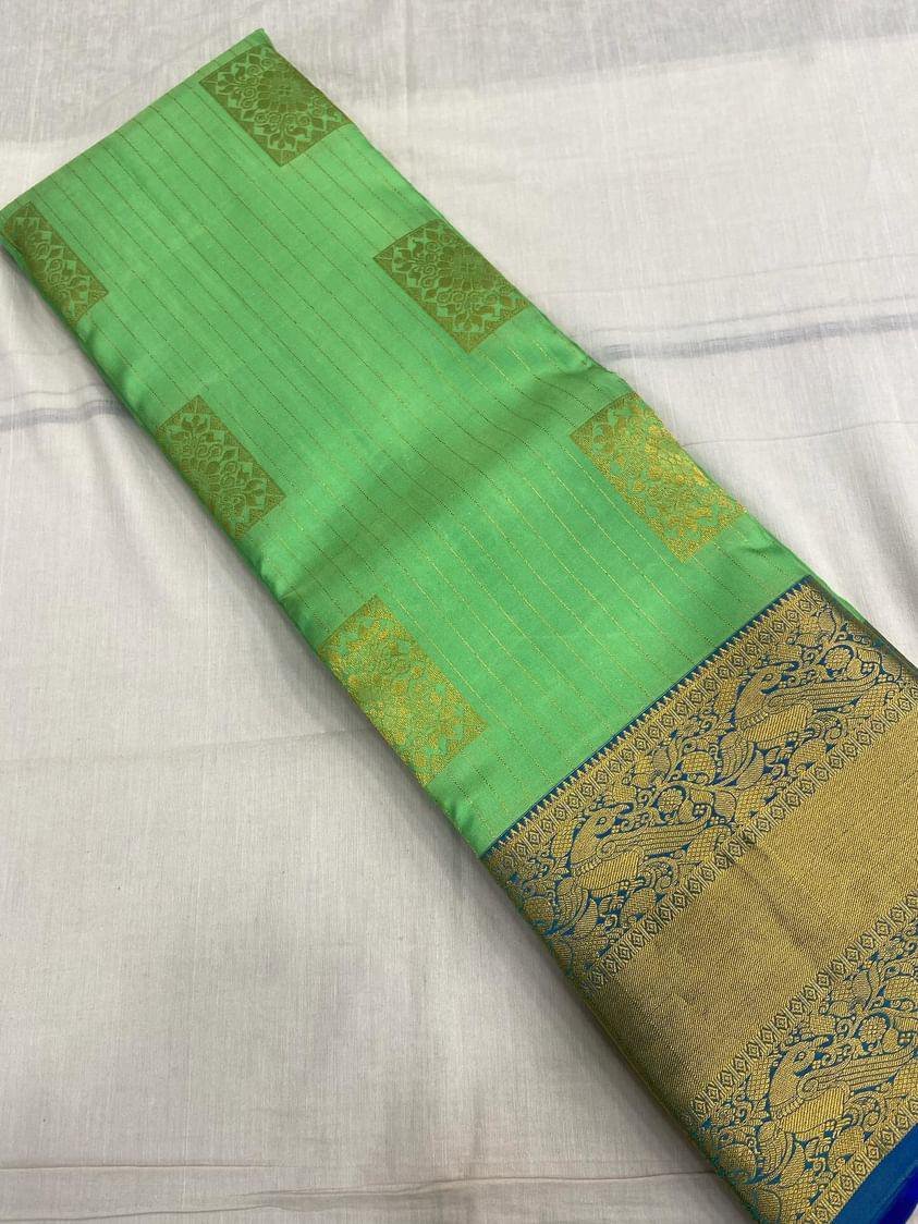 Pure Kanjeevaram Silk Certified Saree - Kanjeevaram Silk Mandir
