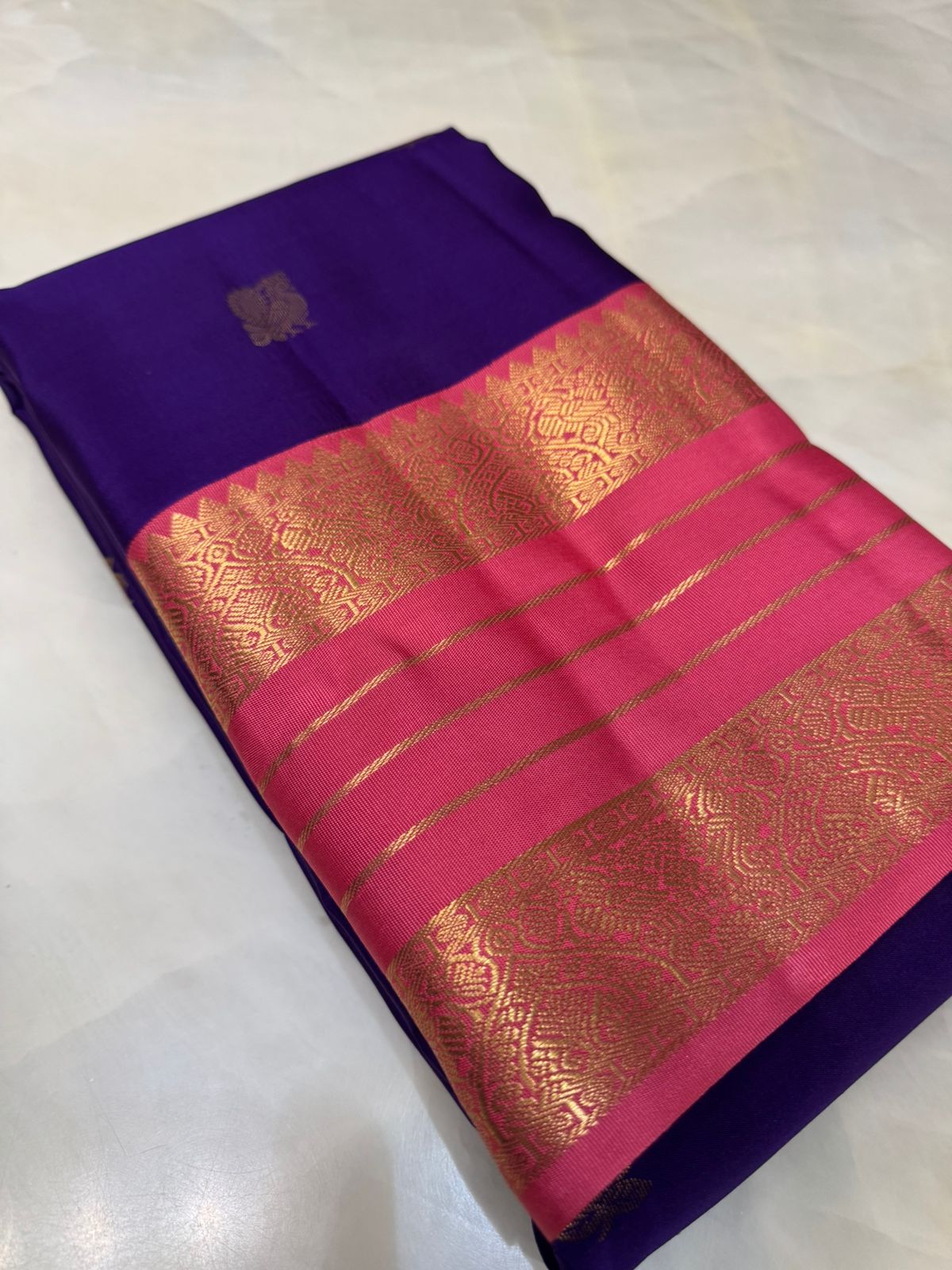 Pure Kanjeevaram silk mark certified saree - Kanjeevaram Silk Mandir
