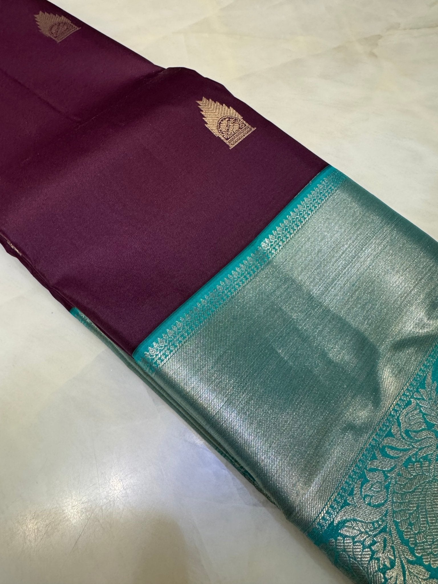 Pure Kanjeevaram silk mark certified saree - Kanjeevaram Silk Mandir