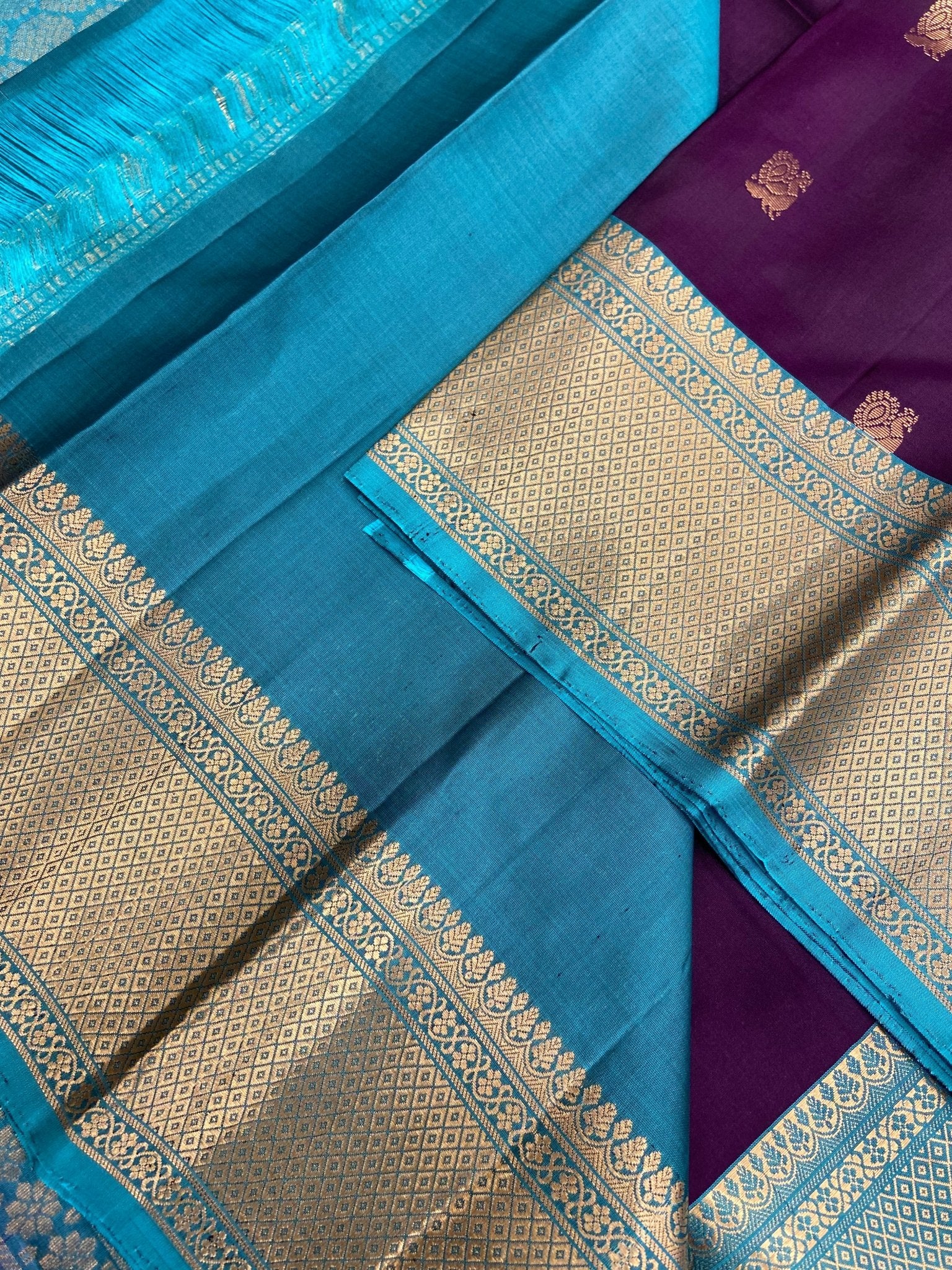 Pure Kanjeevaram Silk Mark Certified Saree - Kanjeevaram Silk Mandir