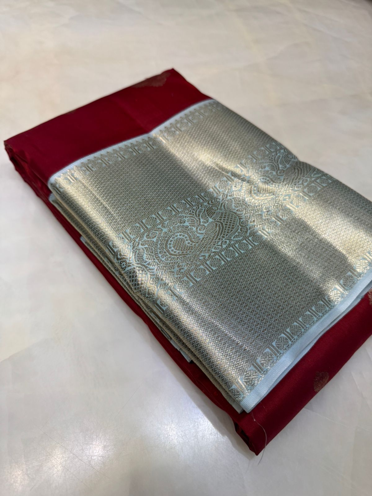 Pure Kanjeevaram silk mark certified saree - Kanjeevaram Silk Mandir
