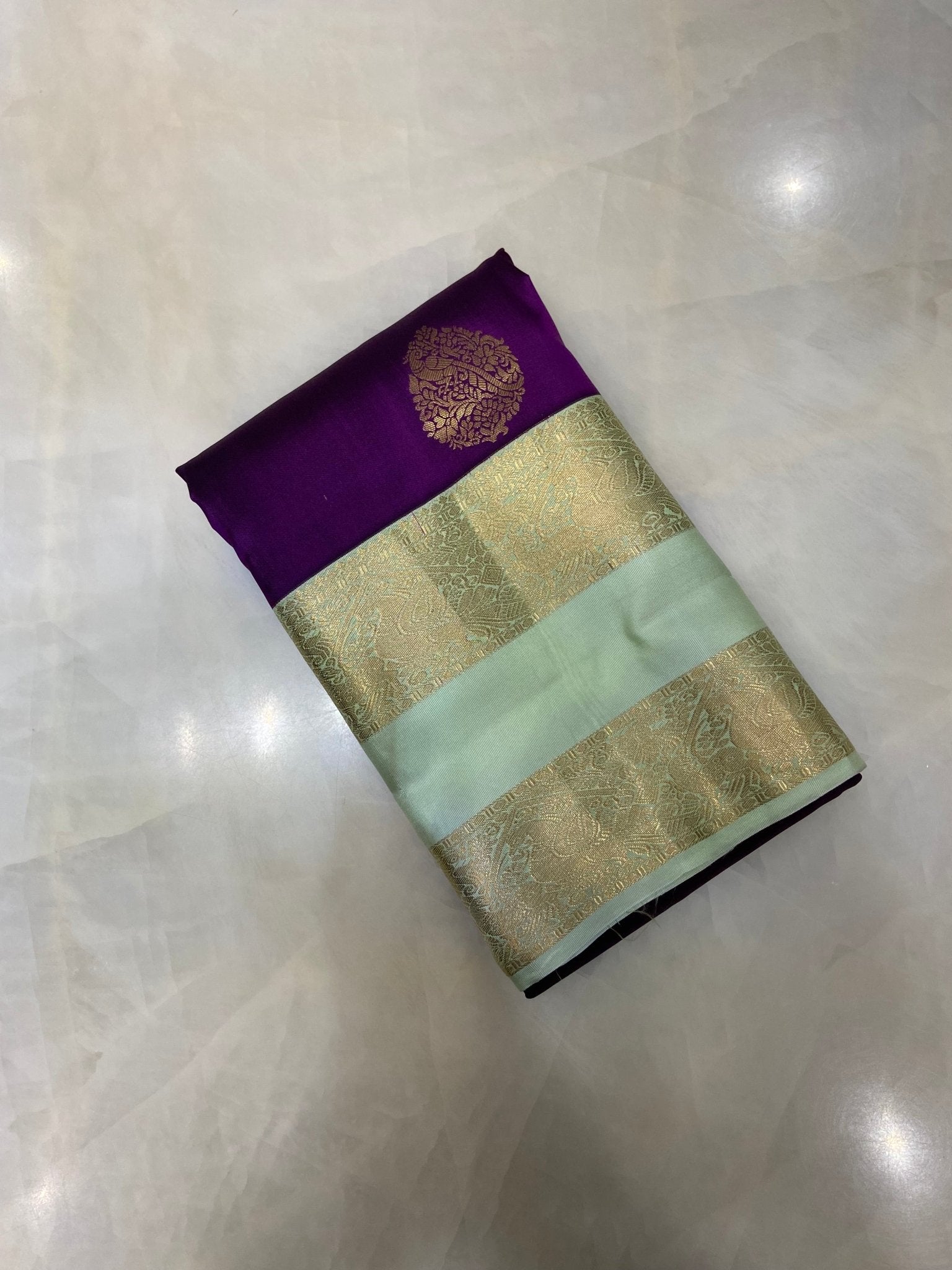 Pure Kanjeevaram silk mark certified saree - Kanjeevaram Silk Mandir