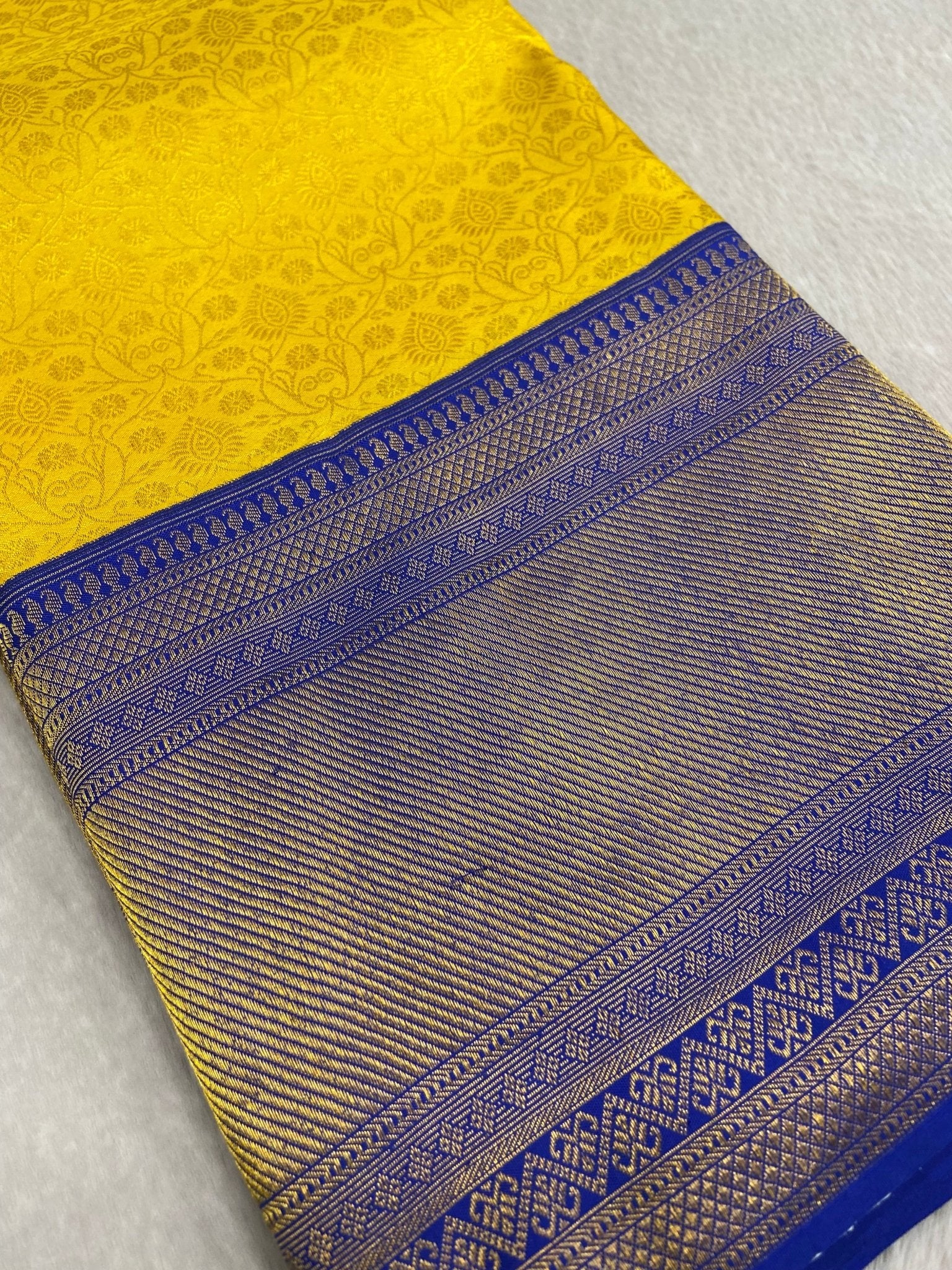 Pure Kanjeevaram silk mark certified saree - Kanjeevaram Silk Mandir