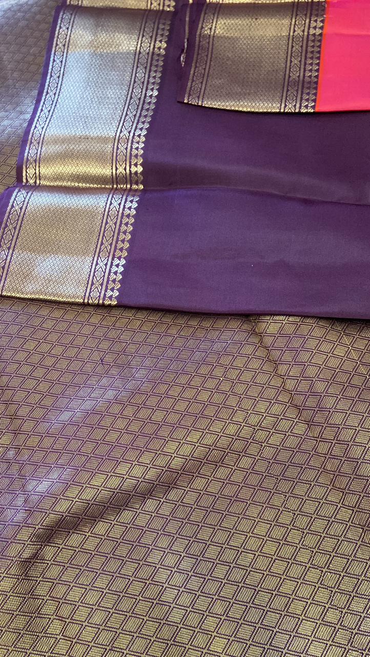 Pure Kanjeevaram silk mark certified saree - Kanjeevaram Silk Mandir