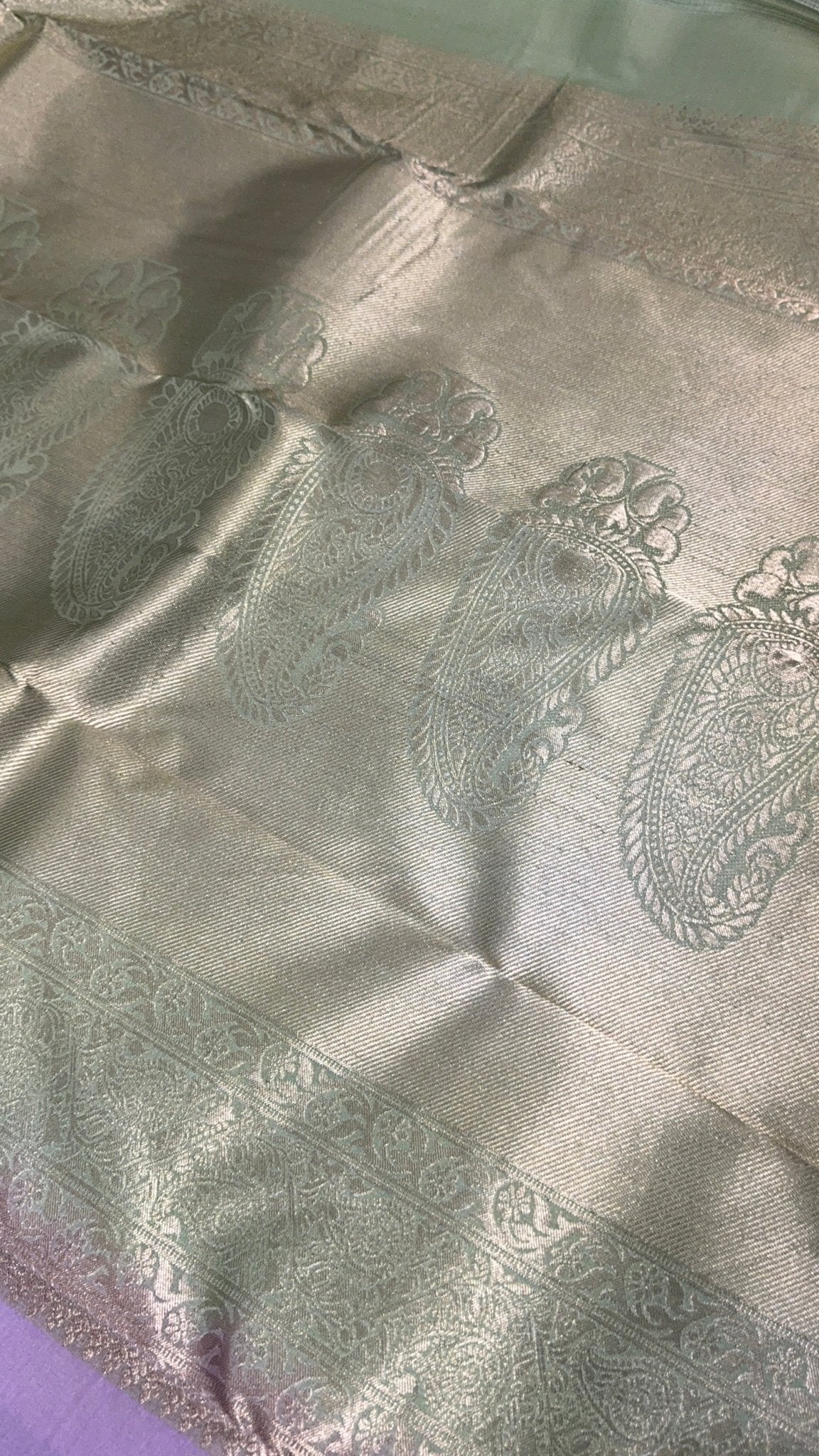 Pure Kanjeevaram silk mark certified saree - Kanjeevaram Silk Mandir