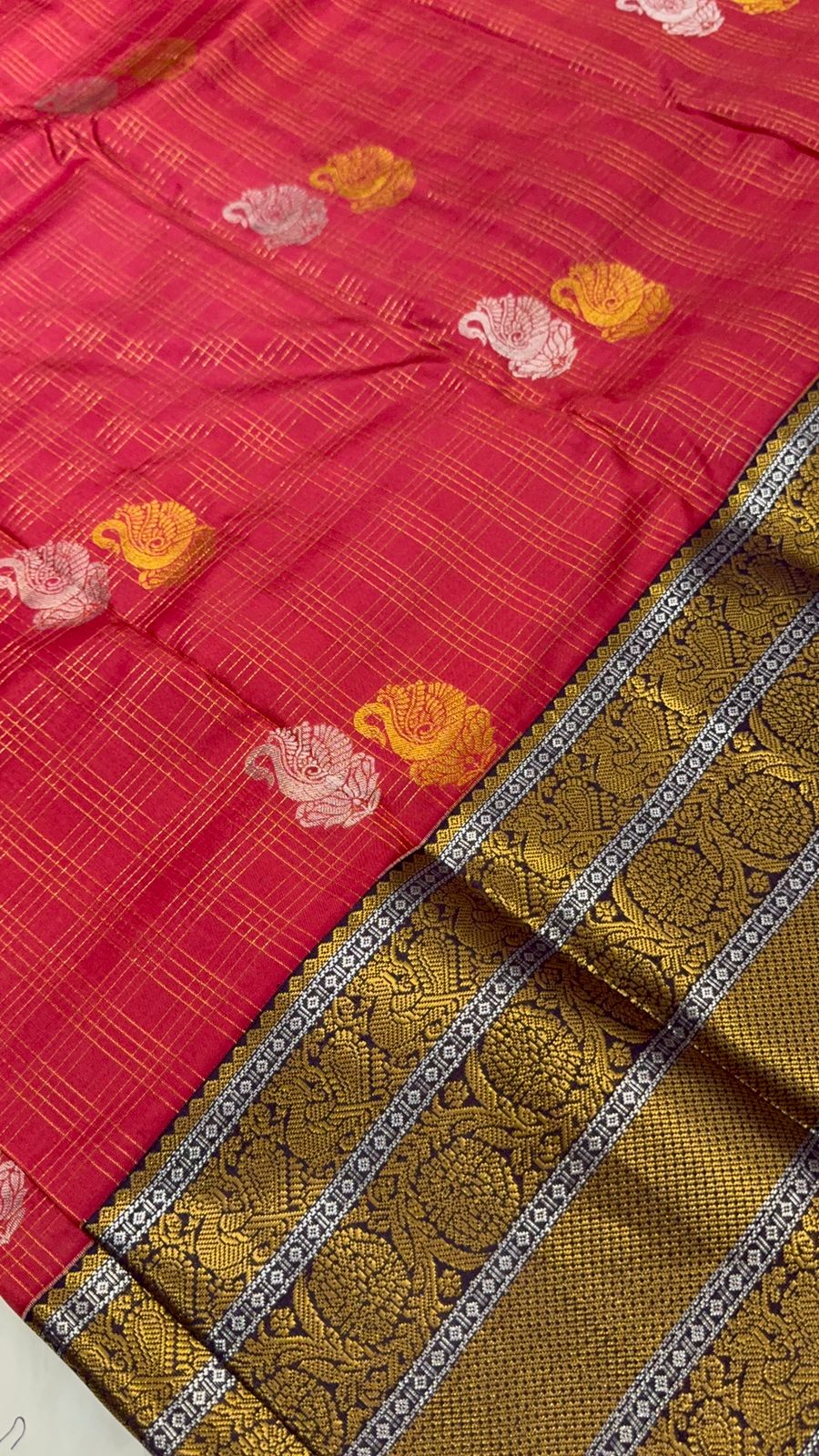 Pure Kanjeevaram silk mark certified saree - Kanjeevaram Silk Mandir