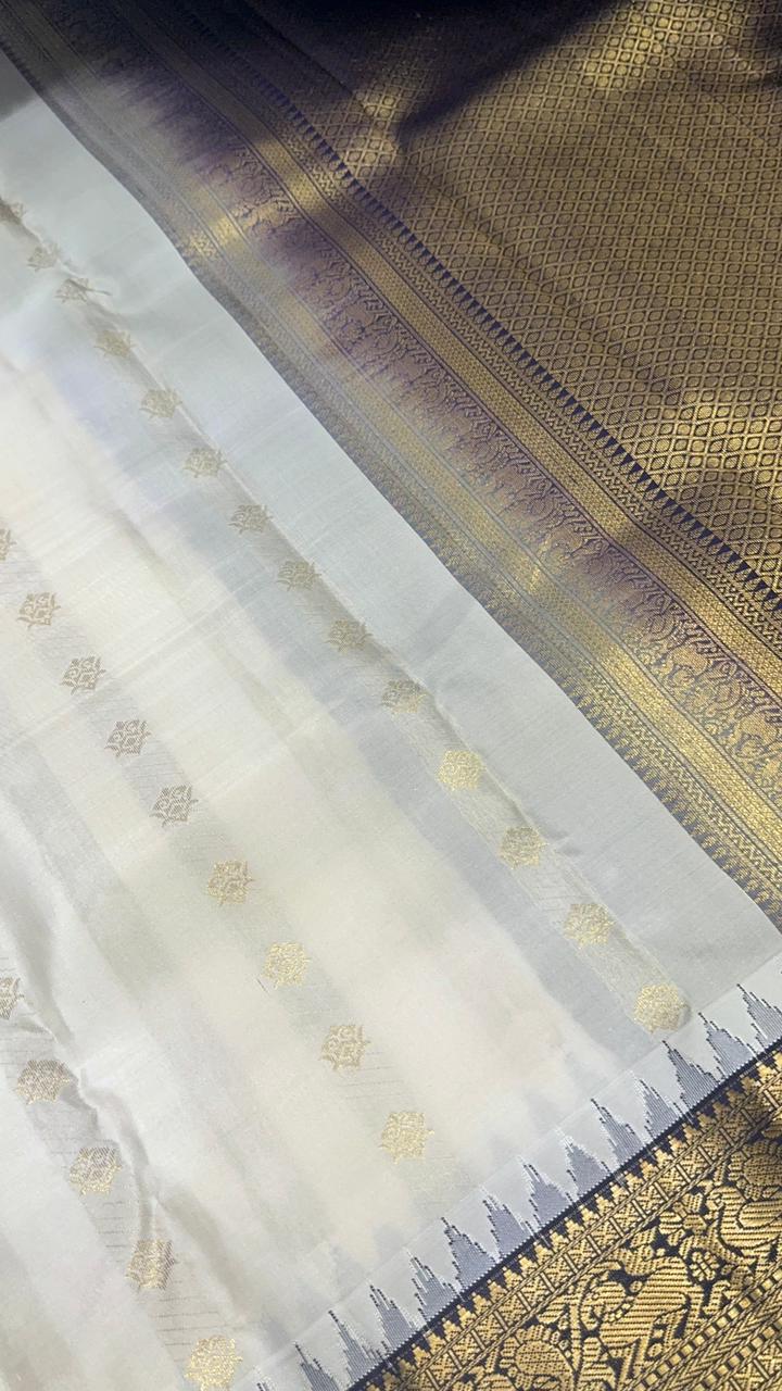 Pure Kanjeevaram silk mark certified saree - Kanjeevaram Silk Mandir