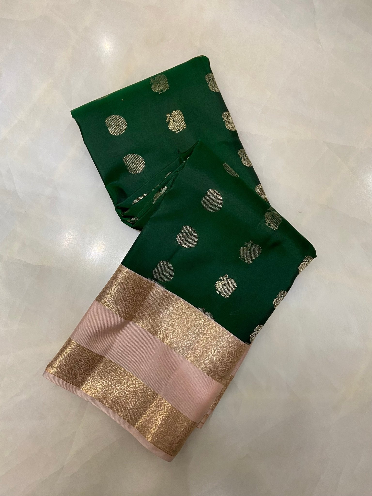 Pure Kanjeevaram silk mark certified saree - Kanjeevaram Silk Mandir