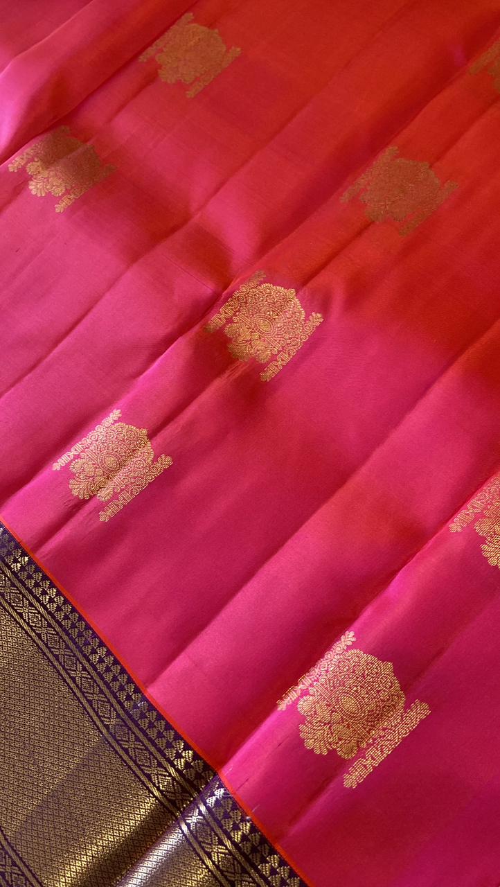 Pure Kanjeevaram silk mark certified saree - Kanjeevaram Silk Mandir