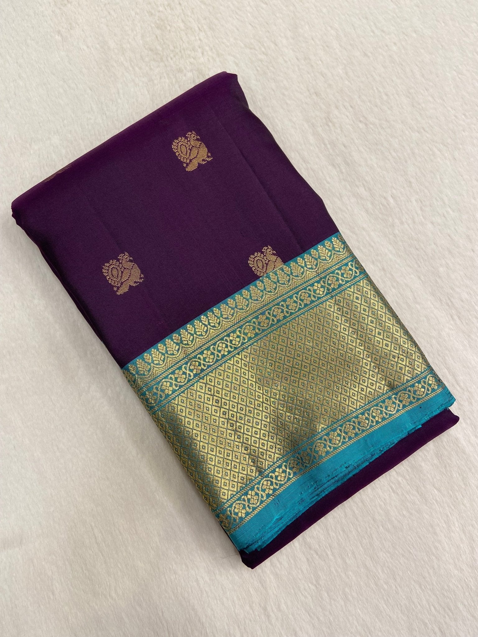 Pure Kanjeevaram Silk Mark Certified Saree - Kanjeevaram Silk Mandir
