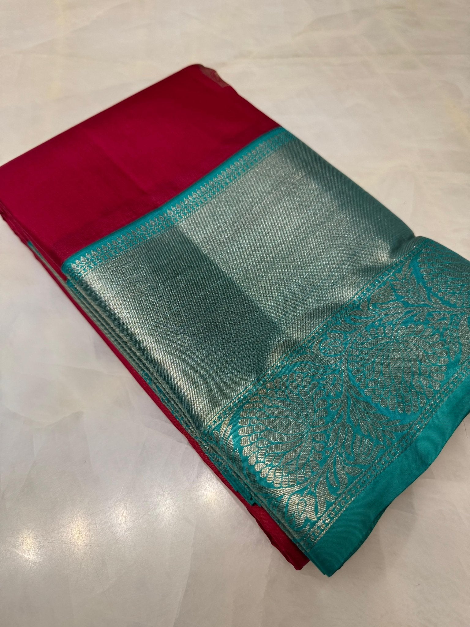 Pure Kanjeevaram silk mark certified saree - Kanjeevaram Silk Mandir