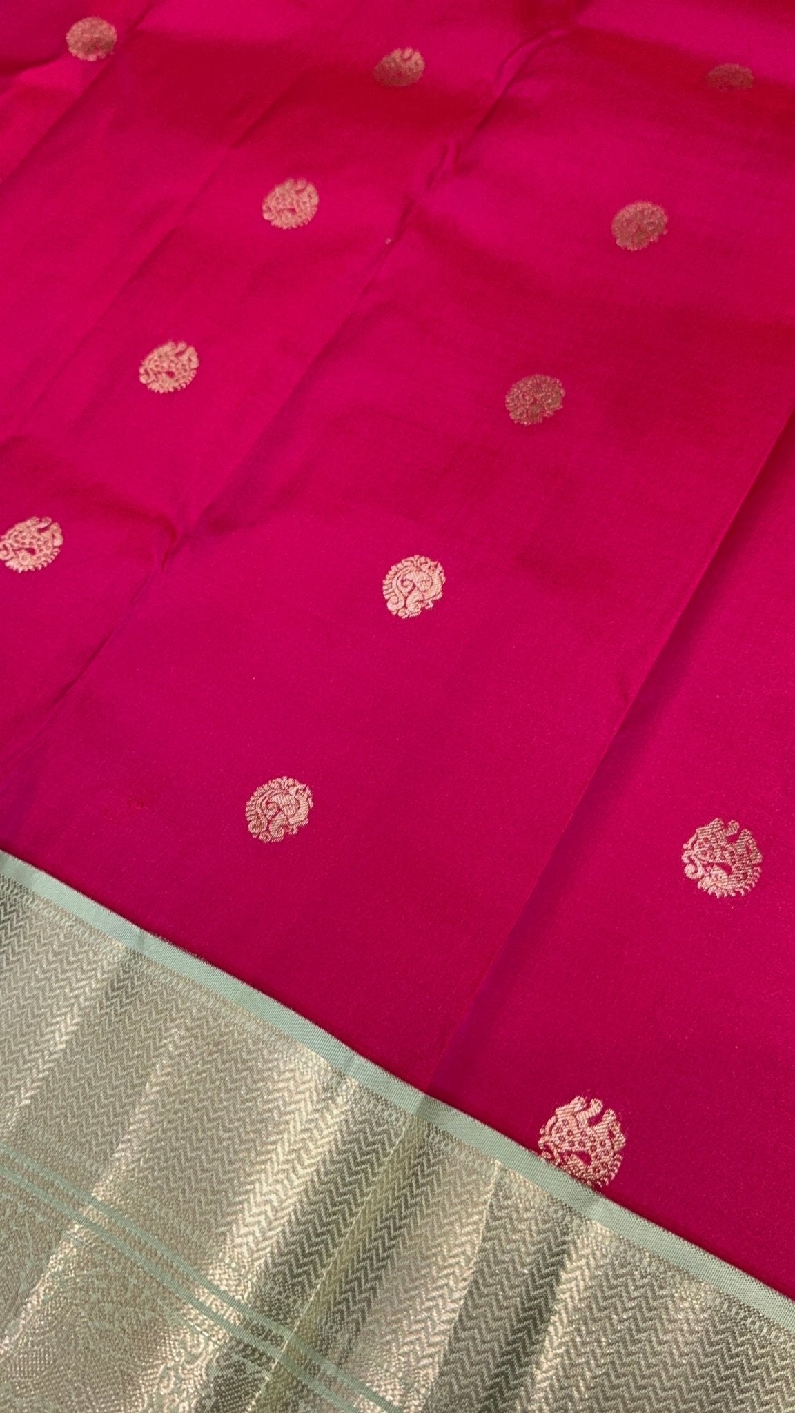 Pure Kanjeevaram silk mark certified saree - Kanjeevaram Silk Mandir
