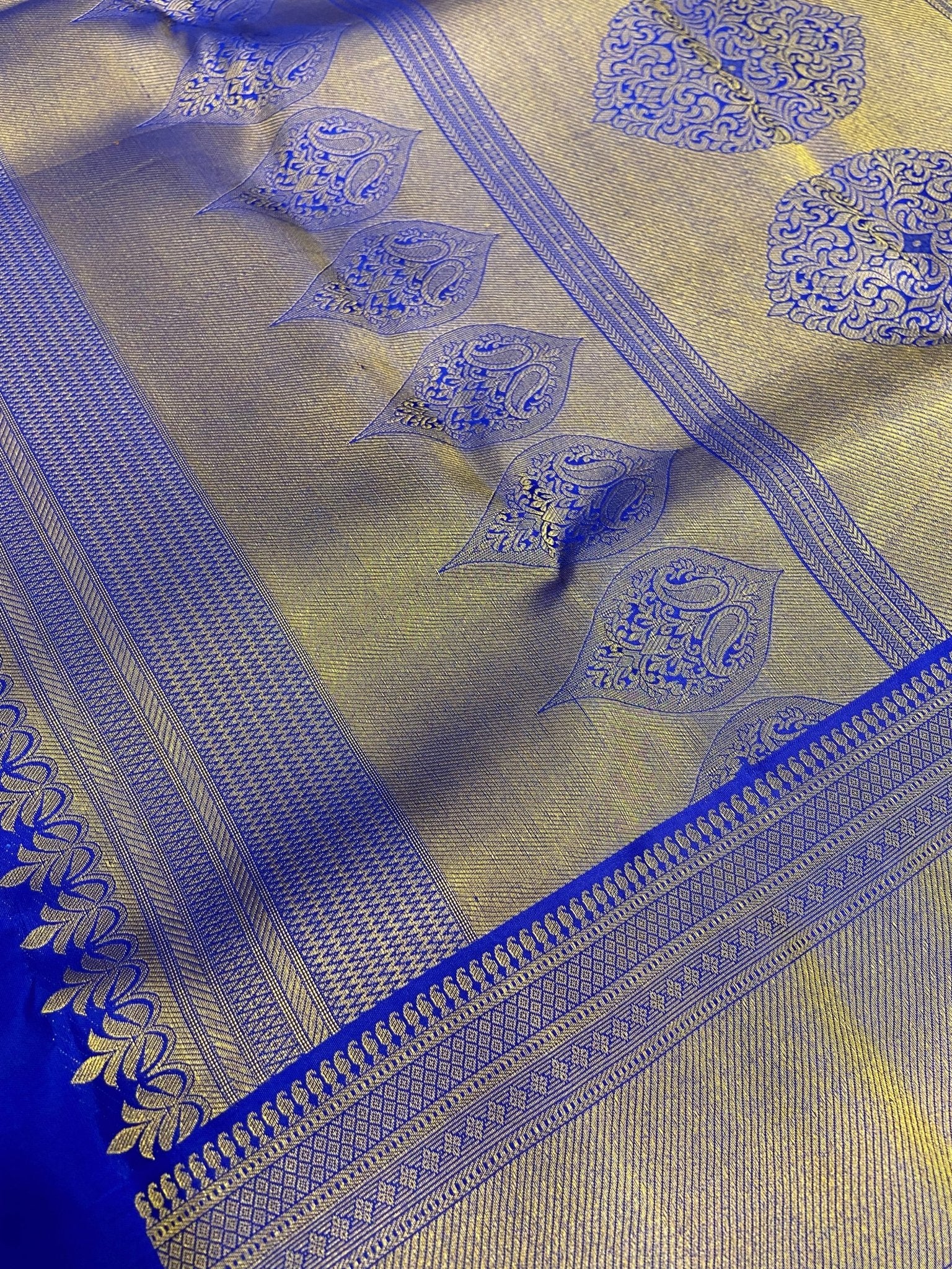 Pure Kanjeevaram silk mark certified saree - Kanjeevaram Silk Mandir