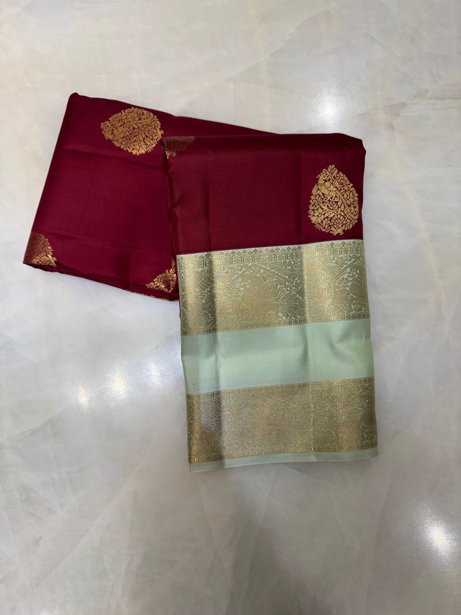 Pure Kanjeevaram silk mark certified saree - Kanjeevaram Silk Mandir