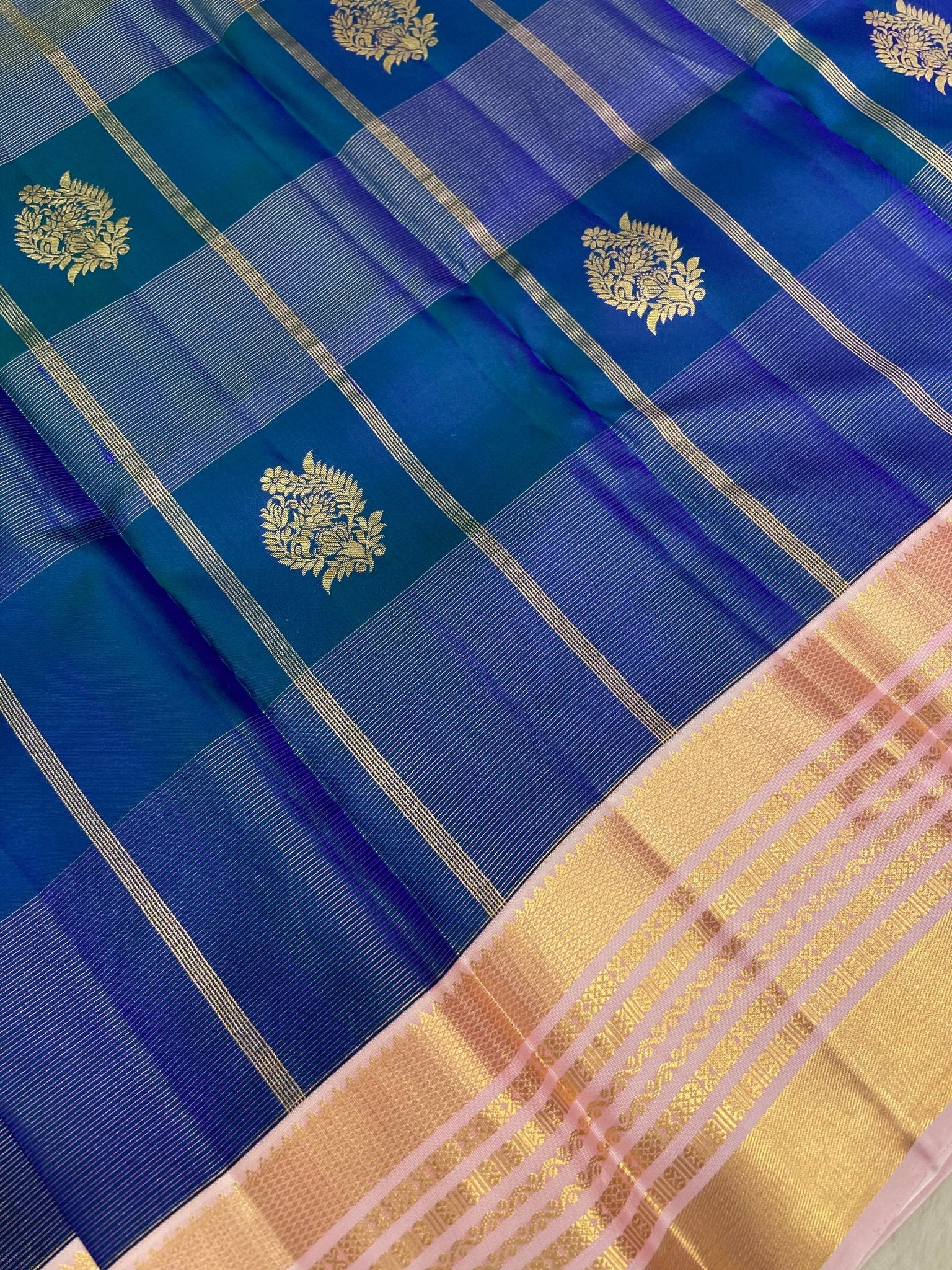 Pure Kanjeevaram silk mark certified saree - Kanjeevaram Silk Mandir