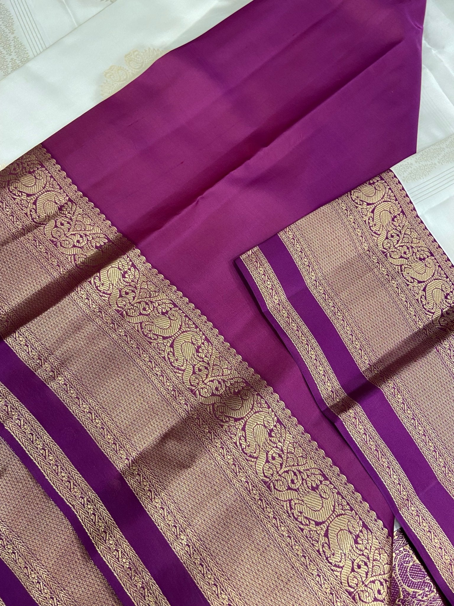 Pure Kanjeevaram silk mark certified saree - Kanjeevaram Silk Mandir