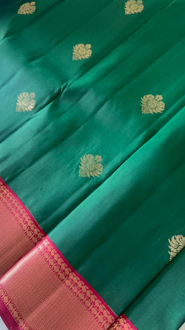 Pure Kanjeevaram silk mark certified saree - Kanjeevaram Silk Mandir