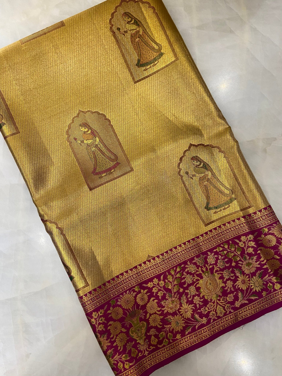 Pure Kanjeevaram Silk mark Certified Saree - Kanjeevaram Silk Mandir