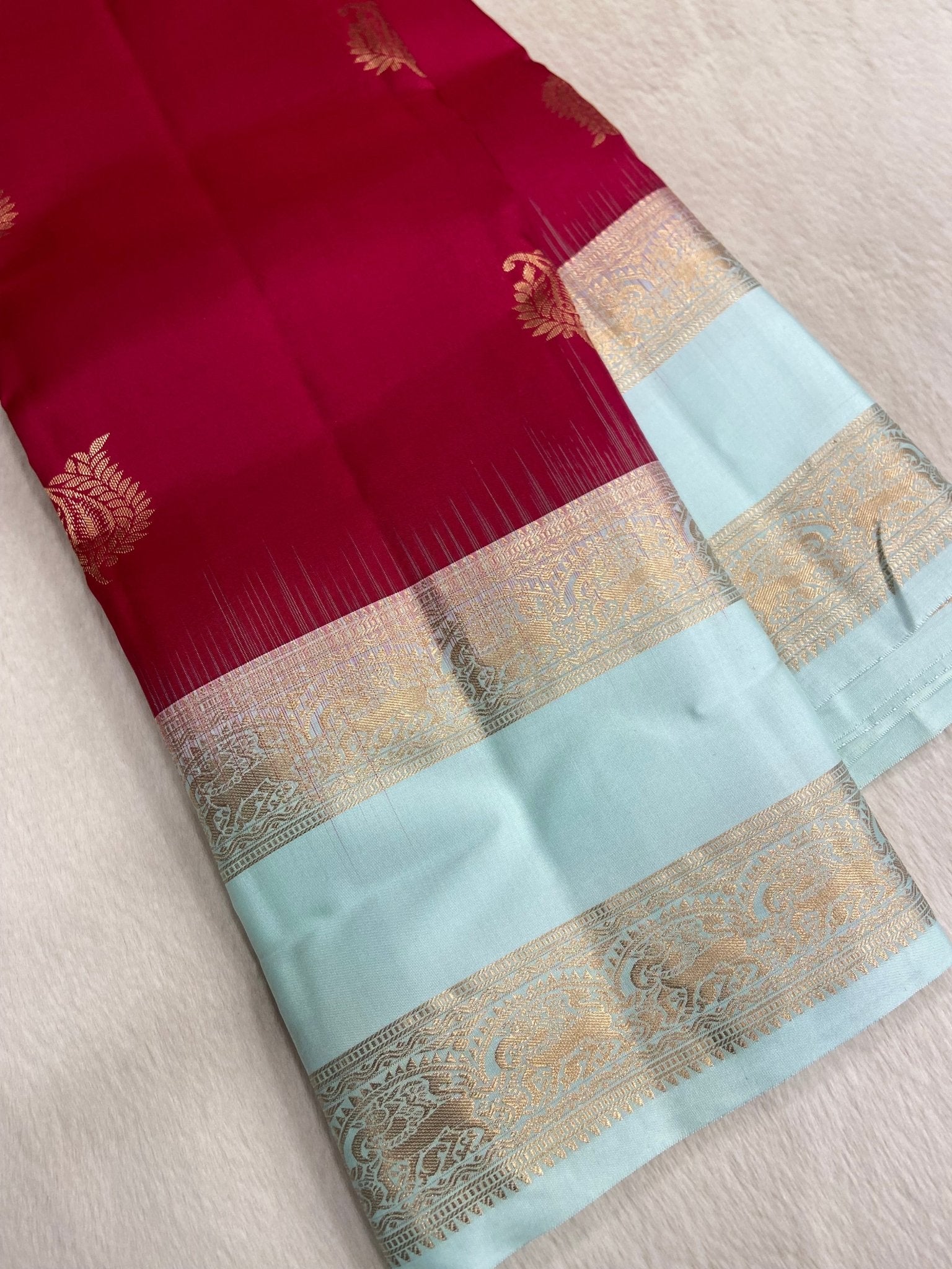 Pure Kanjeevaram silk mark certified saree - Kanjeevaram Silk Mandir