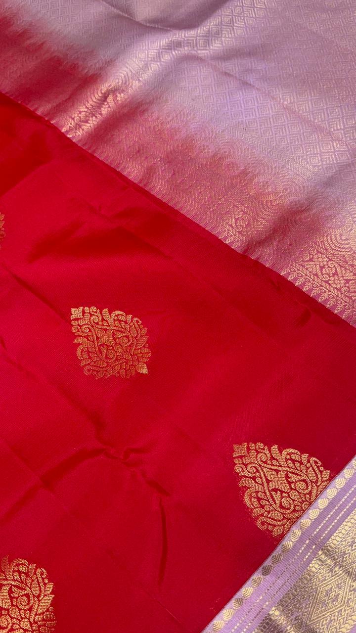 Pure Kanjeevaram silk mark certified saree - Kanjeevaram Silk Mandir