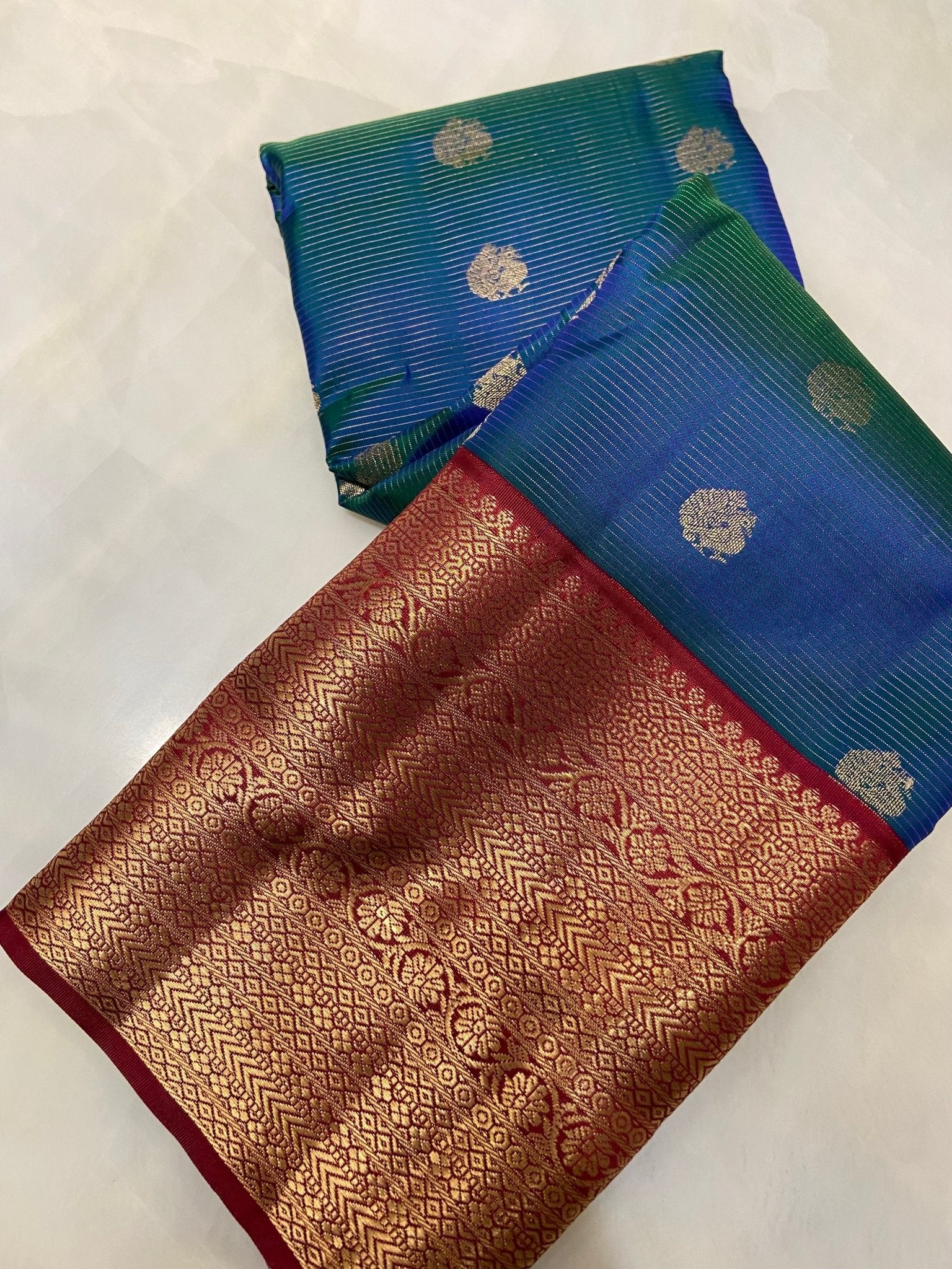 Pure Kanjeevaram silk mark certified saree - Kanjeevaram Silk Mandir