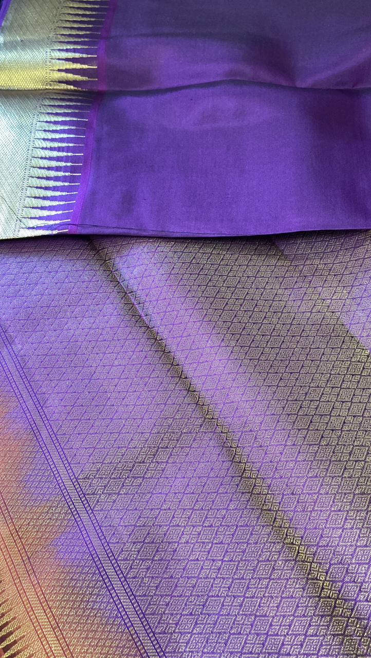 Pure Kanjeevaram silk mark certified saree - Kanjeevaram Silk Mandir