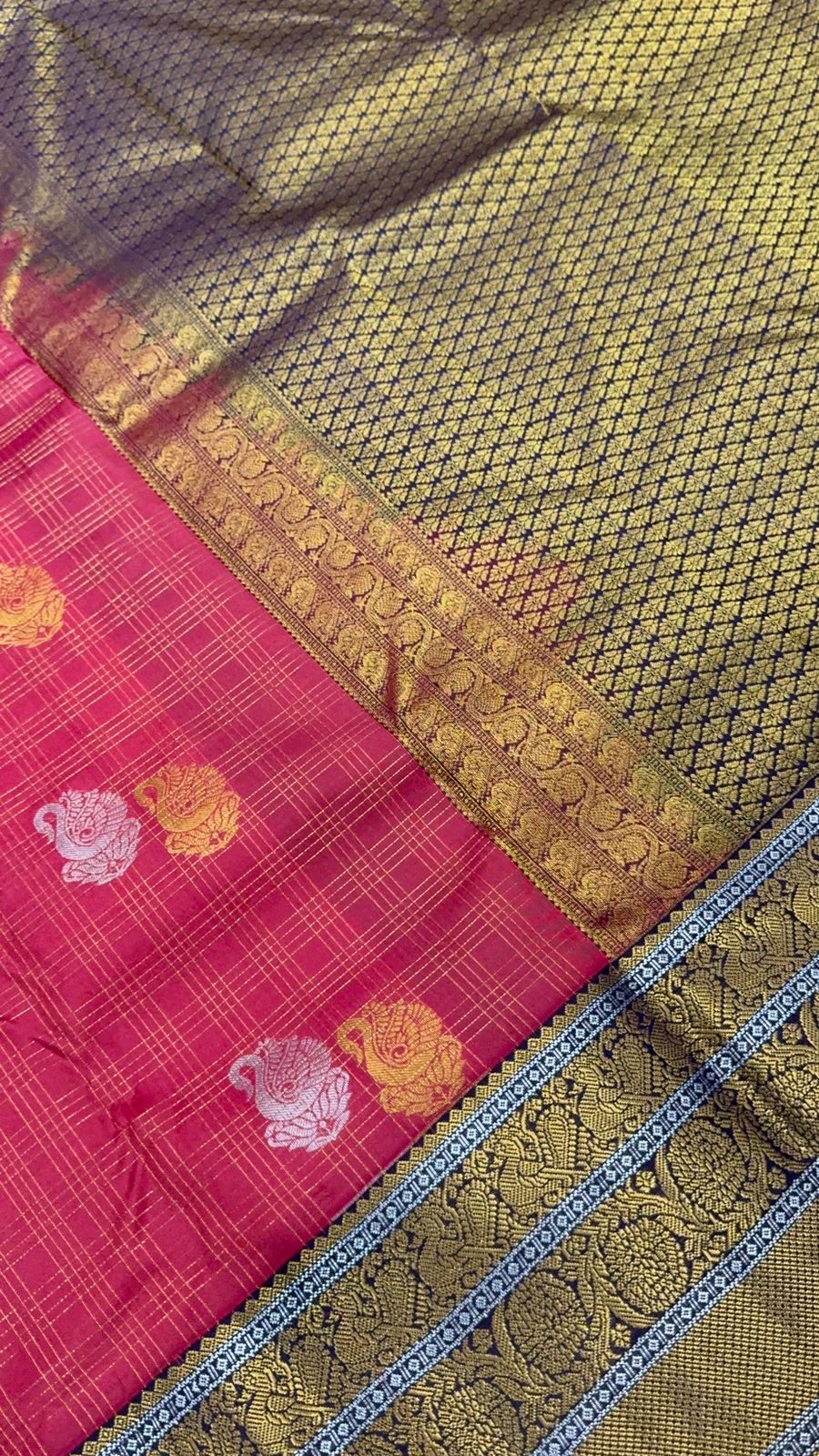 Pure Kanjeevaram silk mark certified saree - Kanjeevaram Silk Mandir