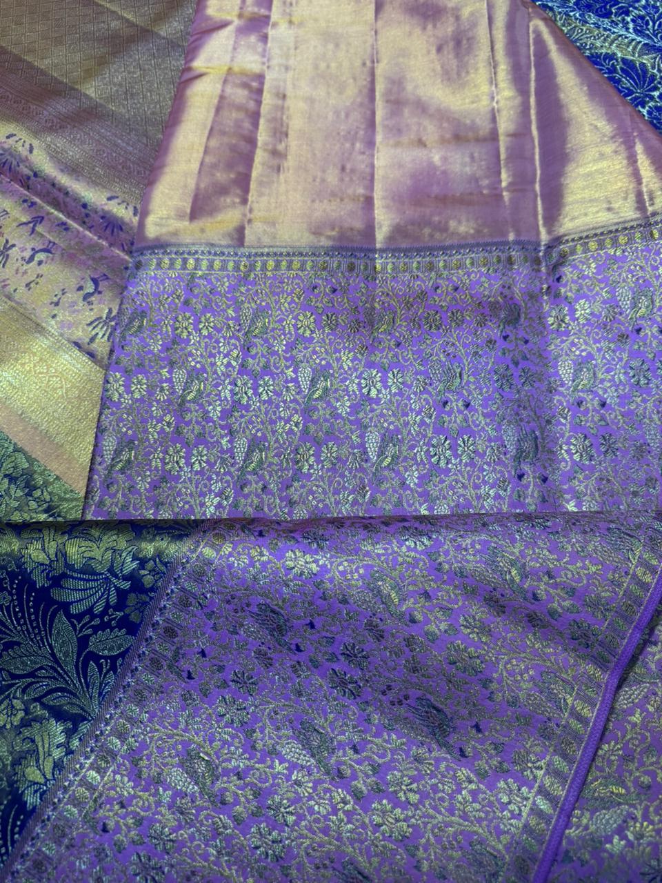 Pure Kanjeevaram silk mark certified saree - Kanjeevaram Silk Mandir