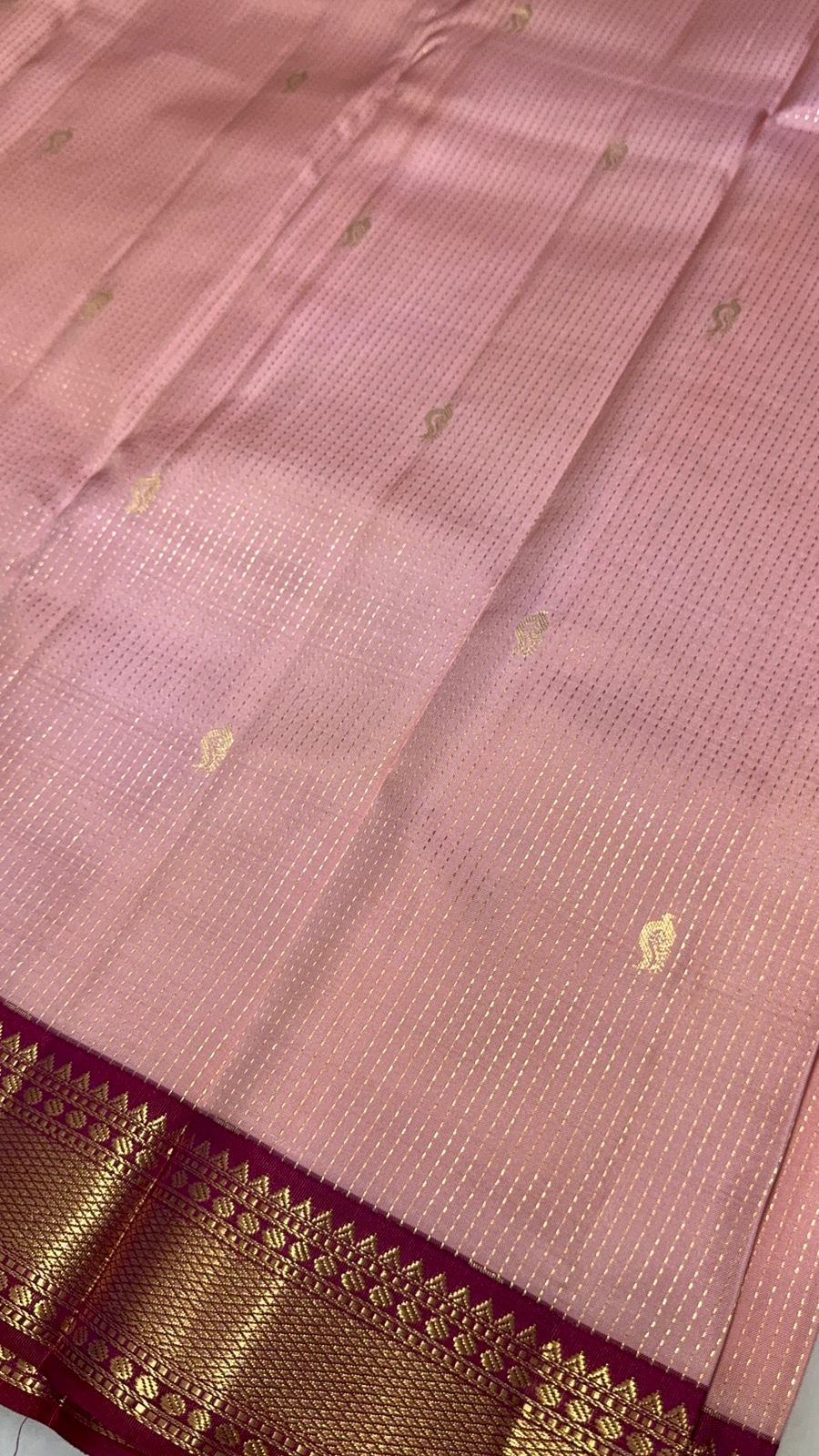Pure Kanjeevaram silk mark certified saree - Kanjeevaram Silk Mandir