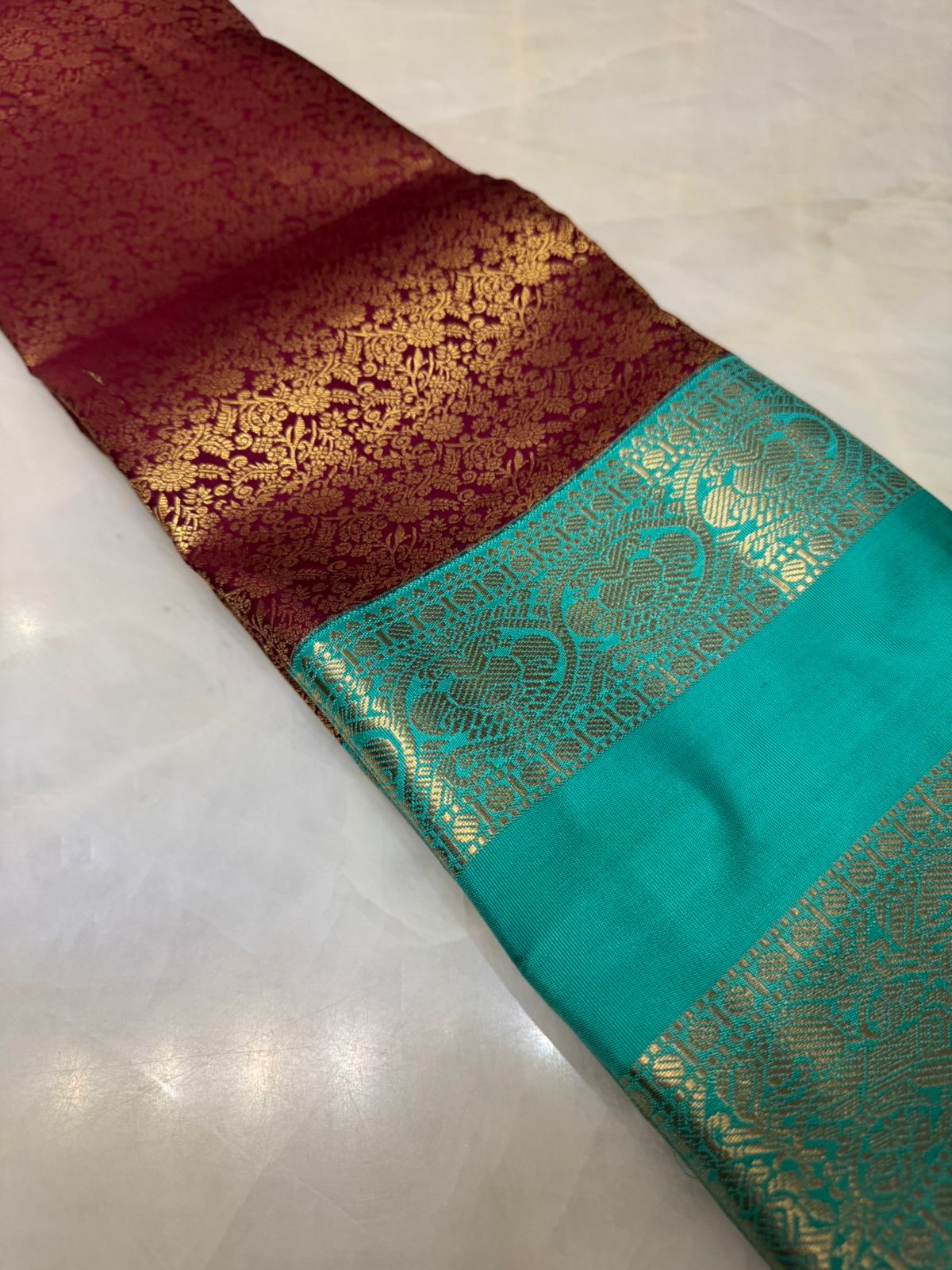 Pure Kanjeevaram silk mark certified saree - Kanjeevaram Silk Mandir