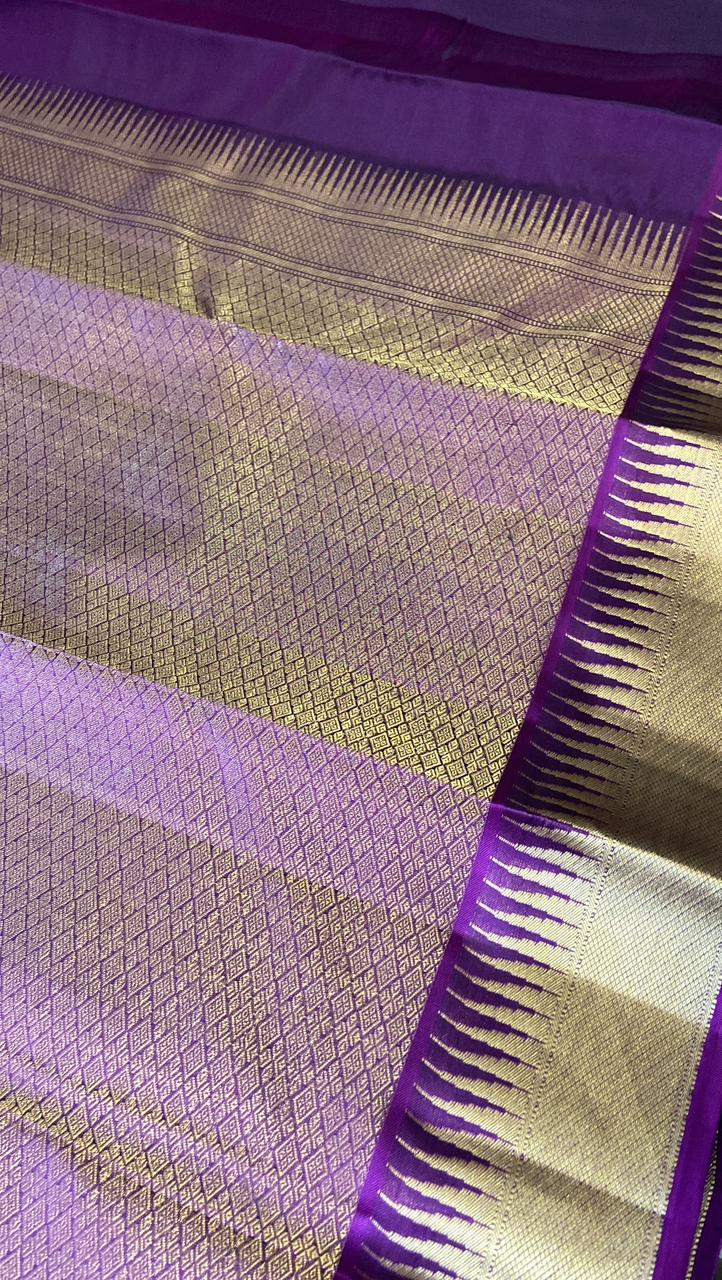 Pure Kanjeevaram silk mark certified saree - Kanjeevaram Silk Mandir
