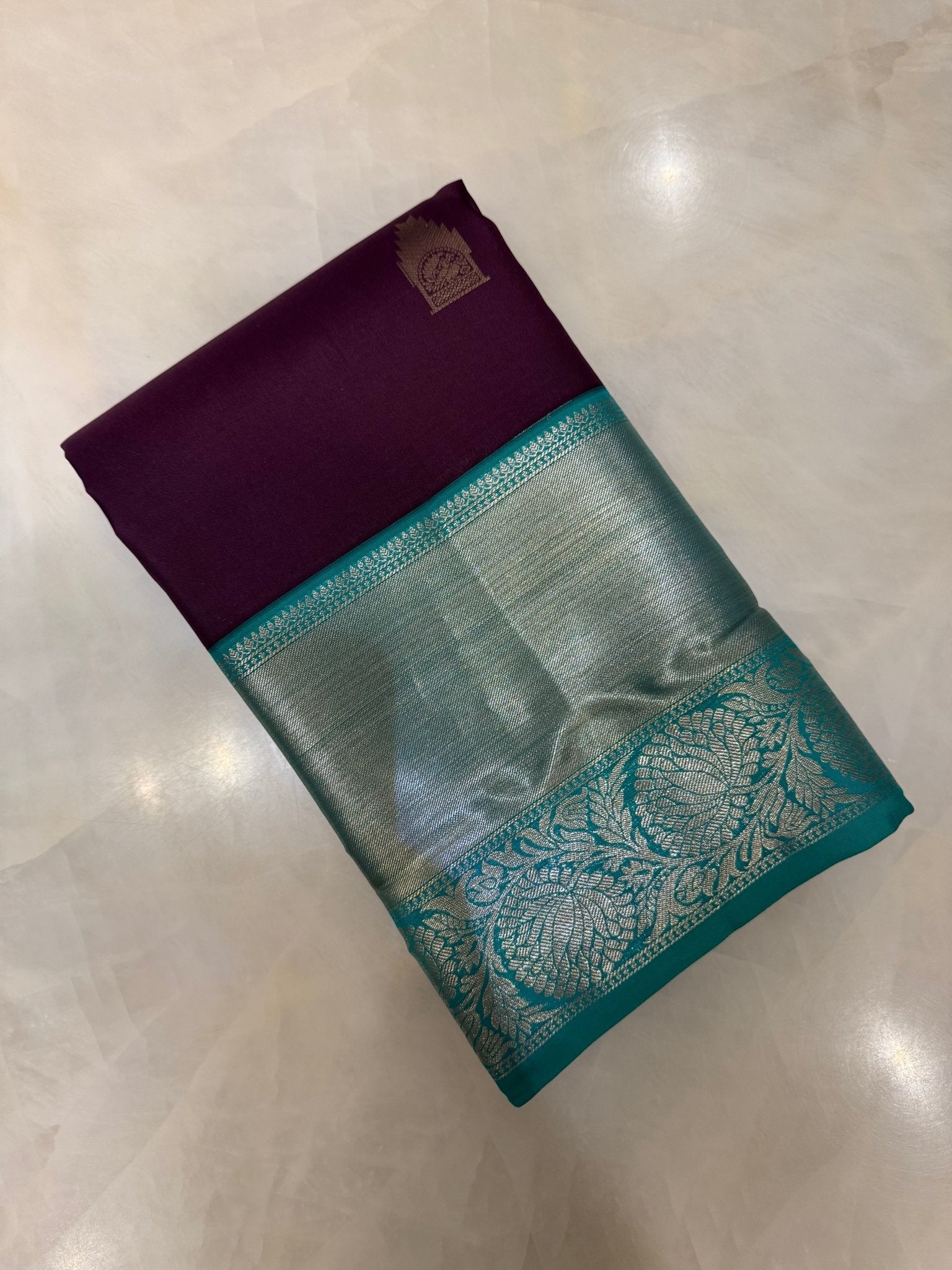 Pure Kanjeevaram silk mark certified saree - Kanjeevaram Silk Mandir