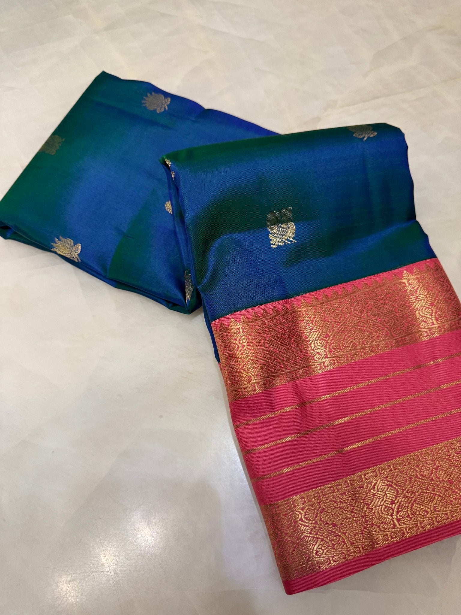 Pure Kanjeevaram silk mark certified saree - Kanjeevaram Silk Mandir