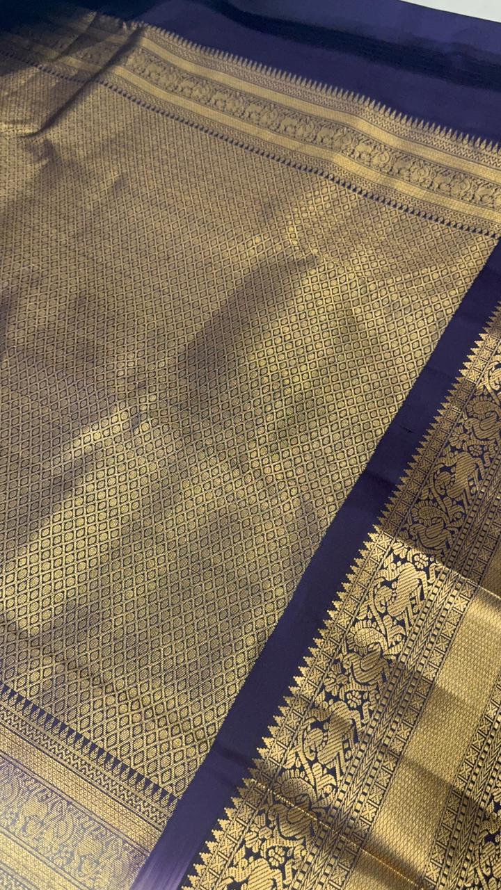 Pure Kanjeevaram silk mark certified saree - Kanjeevaram Silk Mandir