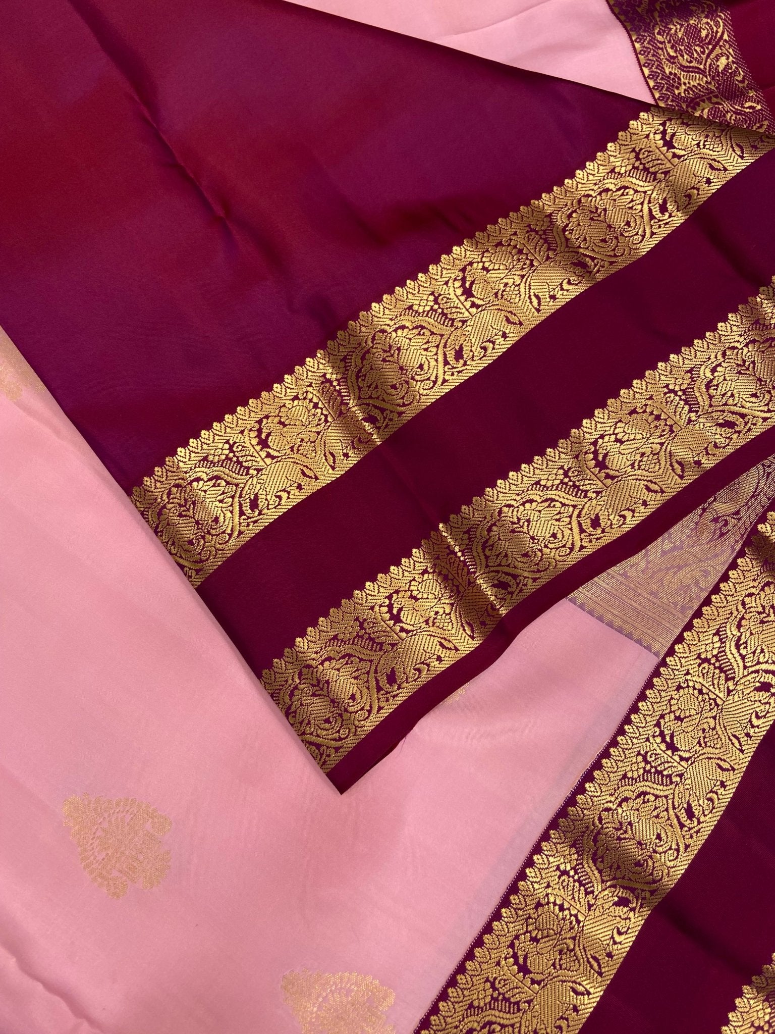 Pure Kanjeevaram silk mark certified saree - Kanjeevaram Silk Mandir