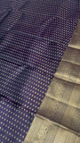 Pure Kanjeevaram silk mark certified saree (Dark Coffee brown) - Kanjeevaram Silk Mandir