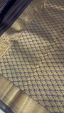 Pure Kanjeevaram silk mark certified saree (Dark Coffee brown) - Kanjeevaram Silk Mandir