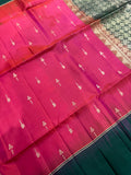 Pure Kanjeevaram soft silk saree - Silk mark certified - Kanjeevaram Silk Mandir