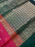 Pure Kanjeevaram soft silk saree - Silk mark certified - Kanjeevaram Silk Mandir