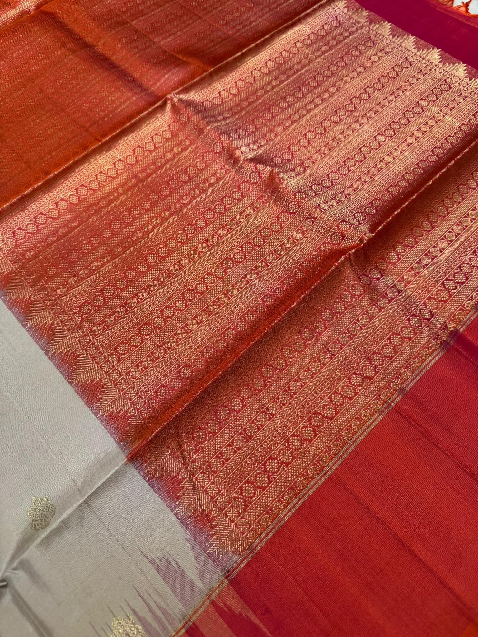 Pure Kanjeevaram soft silk saree - Silk mark certified - Kanjeevaram Silk Mandir