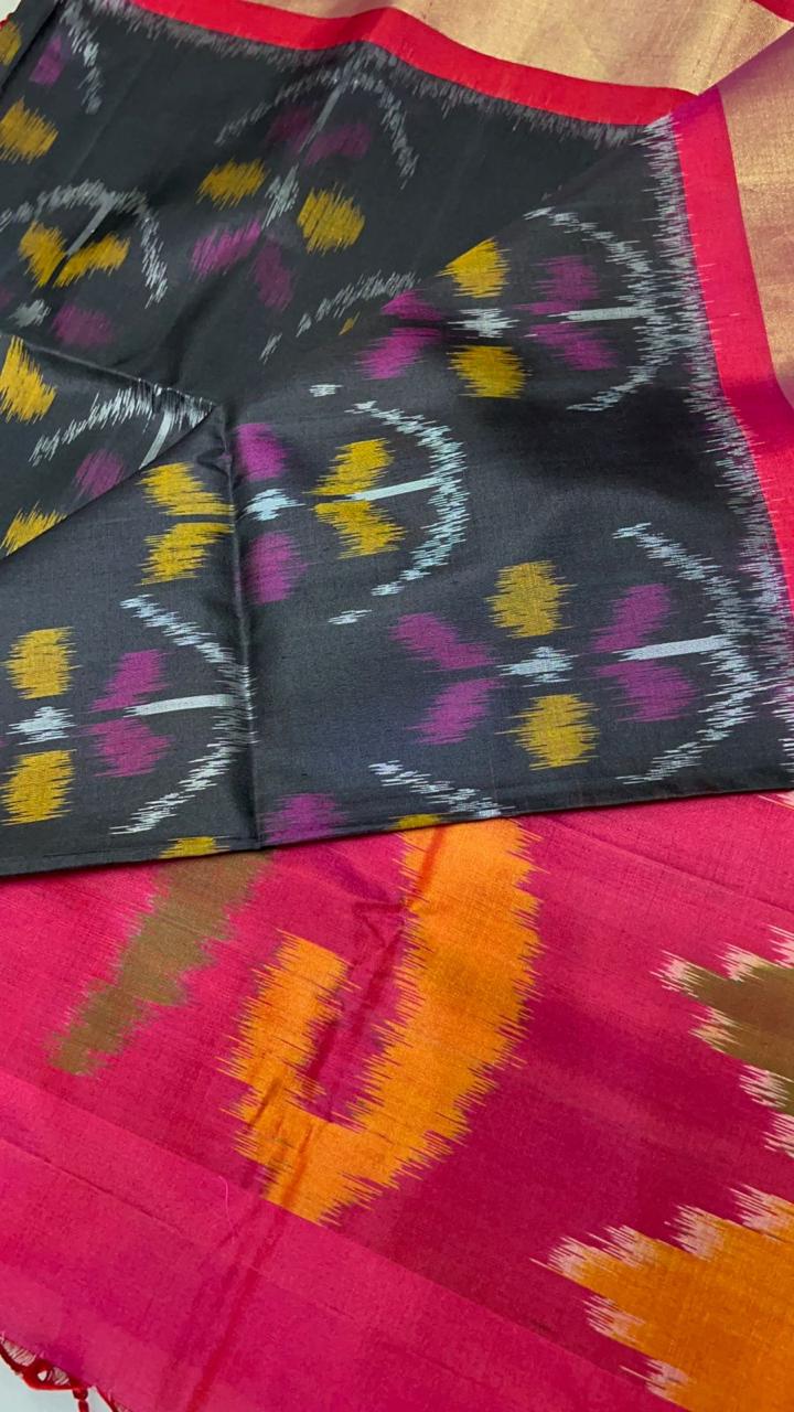 Pure Kanjeevaram Soft Silk saree Silk Mark certified - Kanjeevaram Silk Mandir