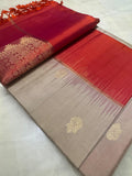 Pure Kanjeevaram soft silk saree - Silk mark certified - Kanjeevaram Silk Mandir