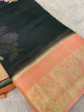 Pure Kota Embroidery Silk Saree - Kanjeevaram Silk Mandir